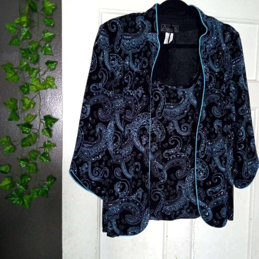 Blazer with top